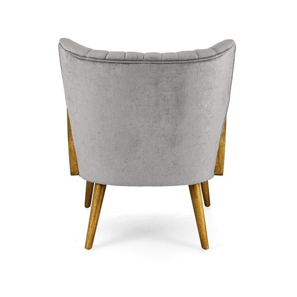 Szary aksamitny fotel Virna – Bizzotto-image-4