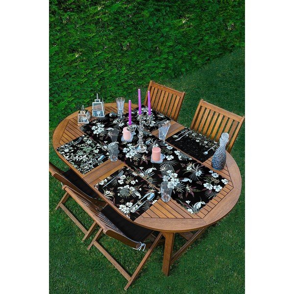 Zestawy mat stołowych i beżnika 5 szt. – Mila Home-image-1