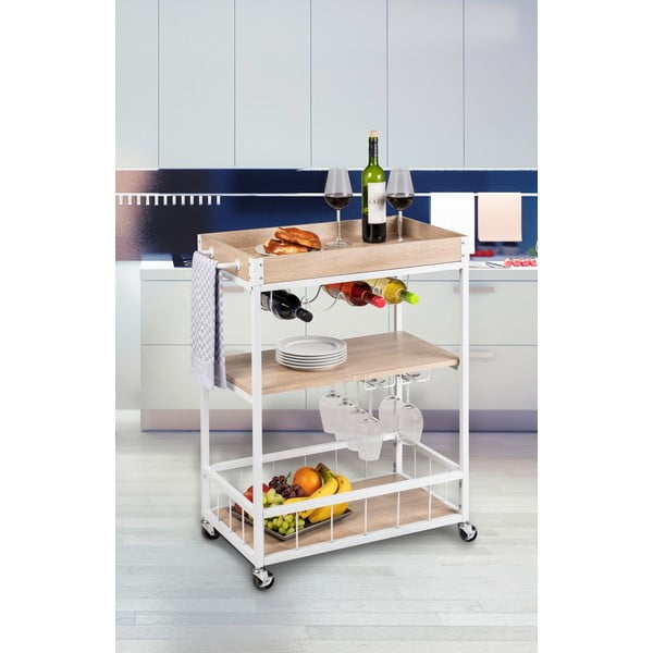 Barek na kółkach 40x80 cm Rustico – Wenko-image-1