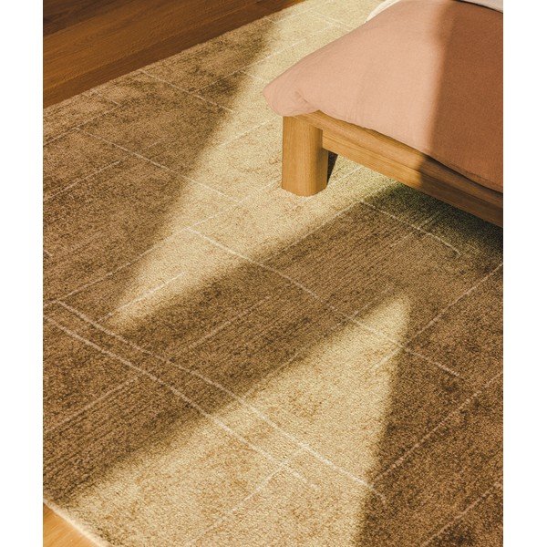 Musztardowy dywan tkany ręcznie 200x300 cm Eloda – Kave Home-image-3