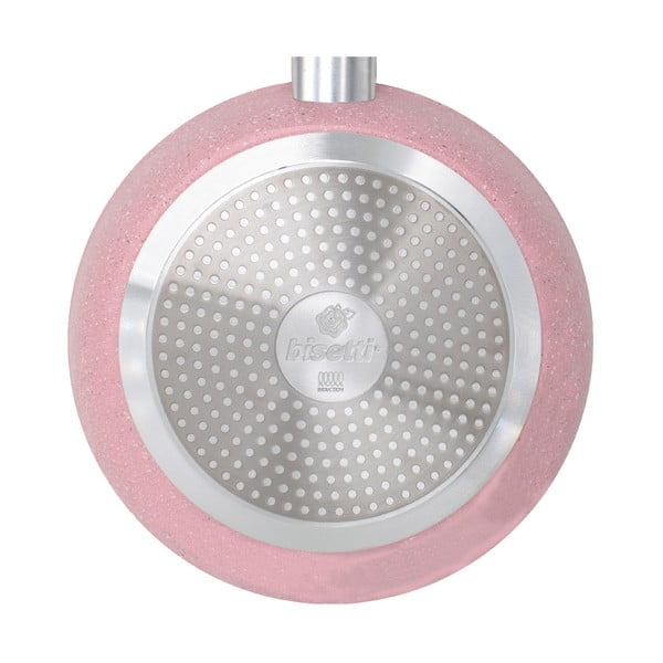 Garnek z pokrywką Bisetti Stonerose Rose Giuseppe, ø 24 cm-image-3