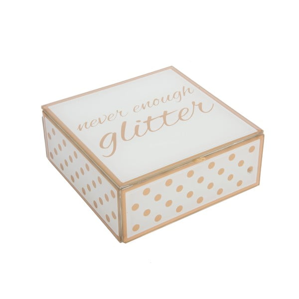 Szklana szkatułka na biżuterię Glitter-image-1