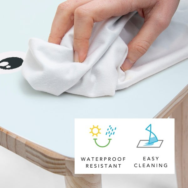 Dziecięce krzesło z litej sosny Little Nice Things Bunny-image-3