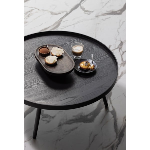 Czarny stolik WOOOD Mesa, Ø 78 cm-image-1