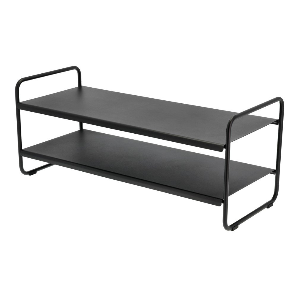 Czarny stalowy regał na buty 33x33x80 cm A-Shoe – Zone (zdjęcie 4)