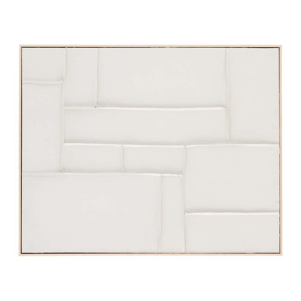 Ręcznie malowany/3D obraz z ramą w zestawie/na płótnie 80x100 cm Klis – Kave Home (zdjęcie 7)