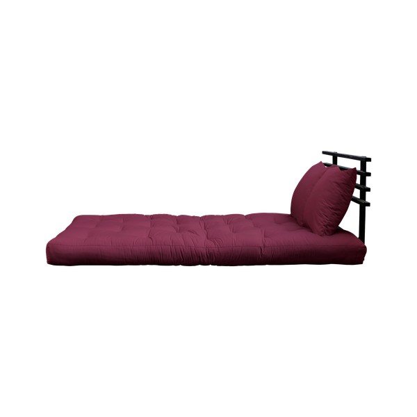 Sofa rozkładana Karup Design Shin Sano Black/Bordeaux-image-3