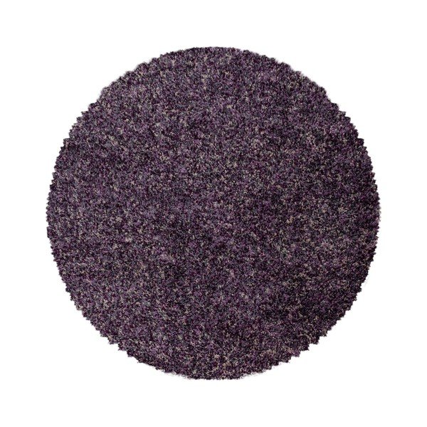 Ciemnofioletowy okrągły dywan ø 120 cm Enjoy – Ayyildiz Carpets