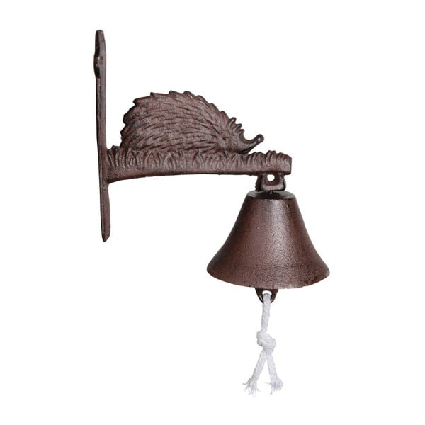 Dzwonek żeliwny w kształcie jeża Esschert Design Hedgehog