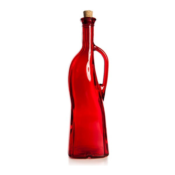 Czerwona butelka na olej Mezzo, 750 ml