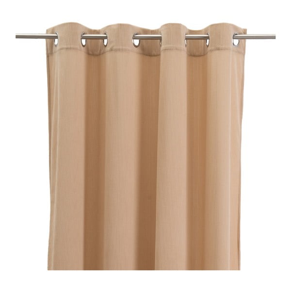 Jasnobrązowa zasłona sztruksowa 140x260 cm Merely – Casa Selección