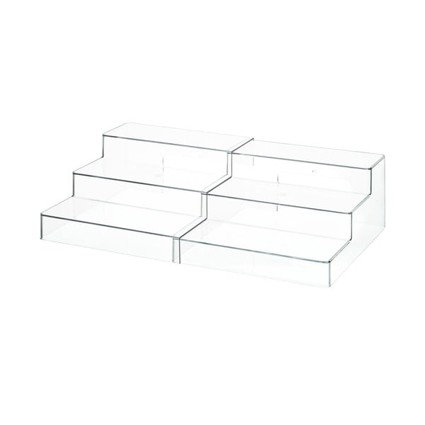 Przezroczysty stojak iDesign The Home Edit, 26x29,2x12,7 cm-image-2