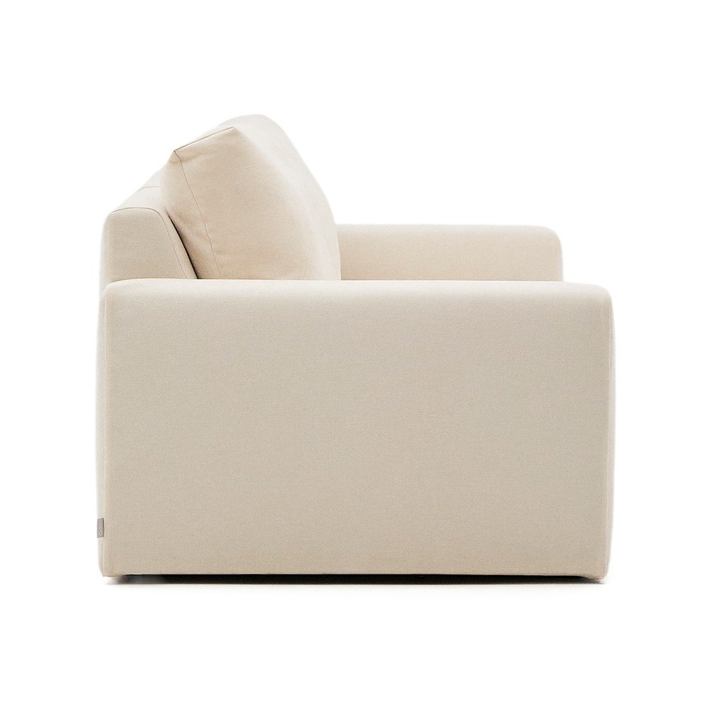 Beżowa sofa z tkaniny szenilowej 220 cm Alea – Kave Home (zdjęcie 5)
