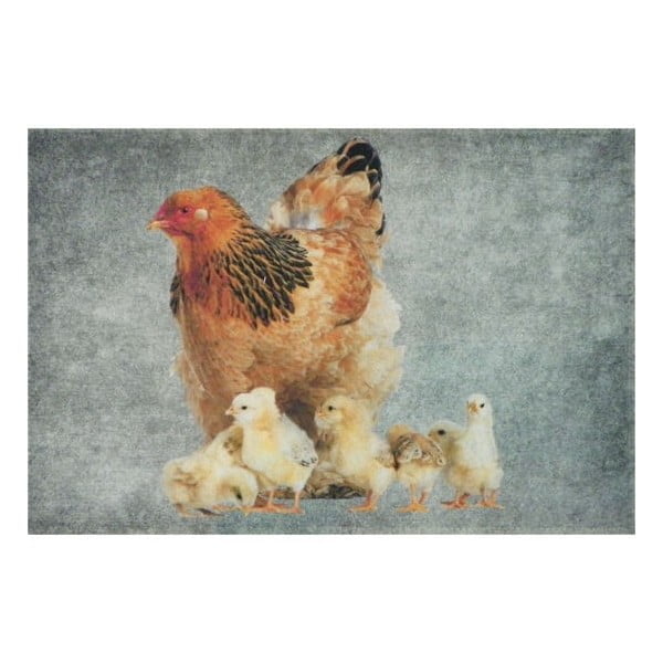 Dywanik Grey Chicken 75x50 cm