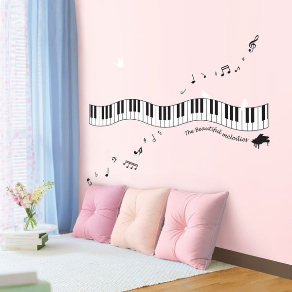 Naklejka Piano Melody