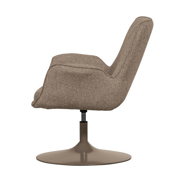 Beżowy fotel z regulowaną wysokością siedziska Marten – WOOOD-image-3