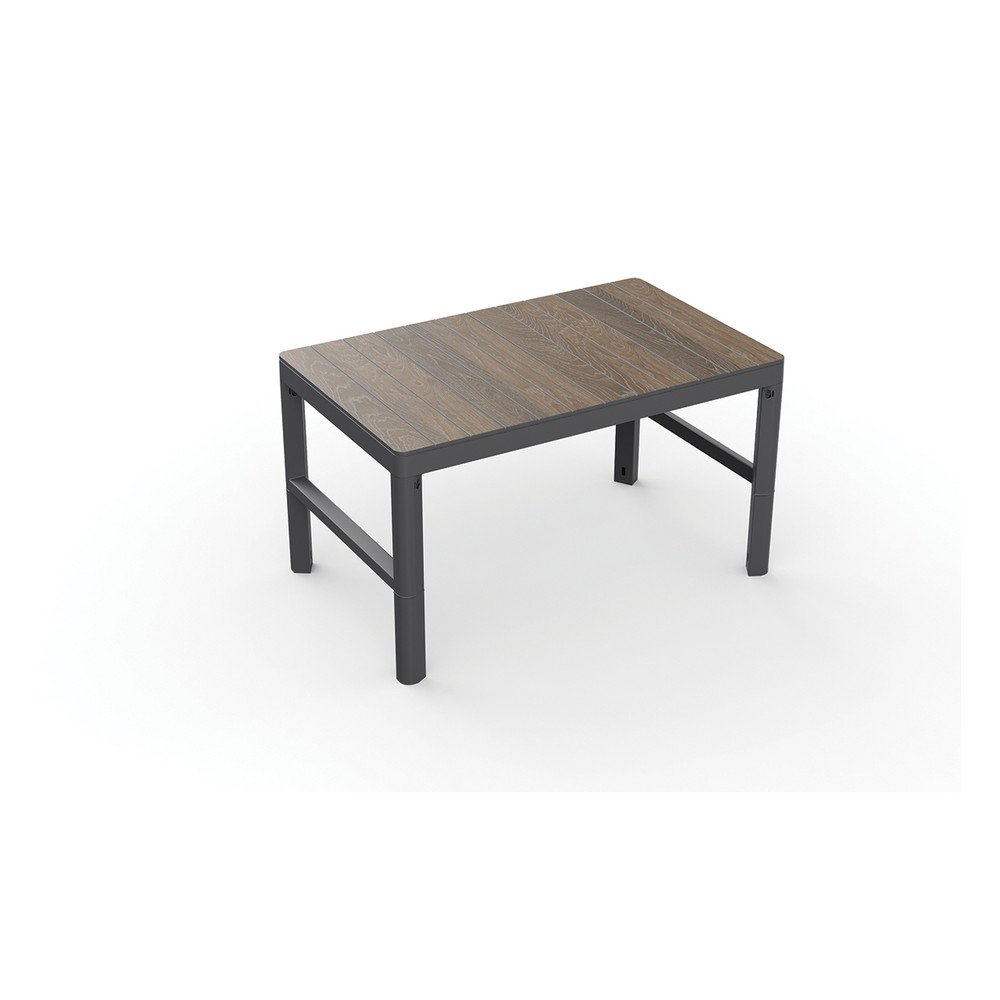 Stolik ogrodowy w dekorze orzecha 71,5x116 cm Lyon – Keter (zdjęcie 3)