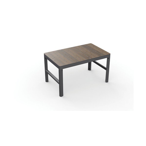 Stolik ogrodowy w dekorze orzecha 71,5x116 cm Lyon – Keter-image-3