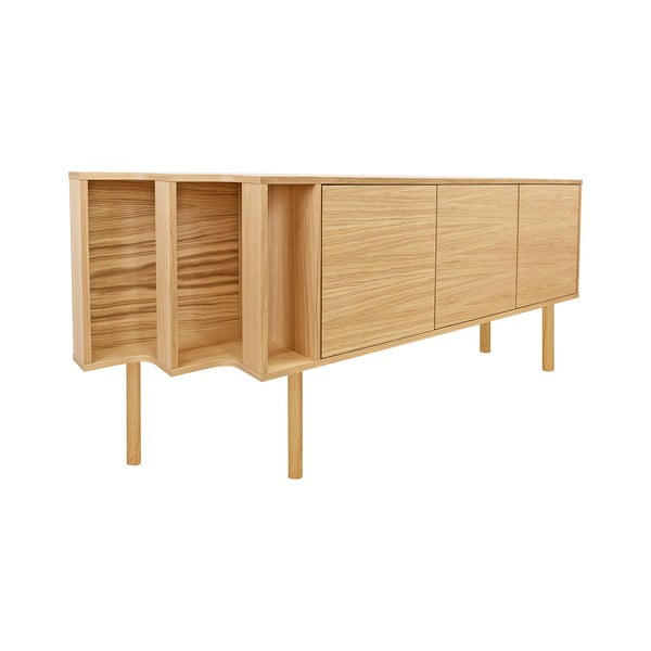 Komoda w dekorze dębu w naturalnym kolorze 189x65x44 cm Shift – Woodman-image-4