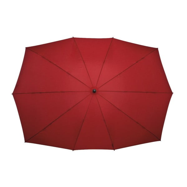 Czerwony parasol odporny na wiatr dla dwóch osób Ambiance Falconetti, dł. 150 cm