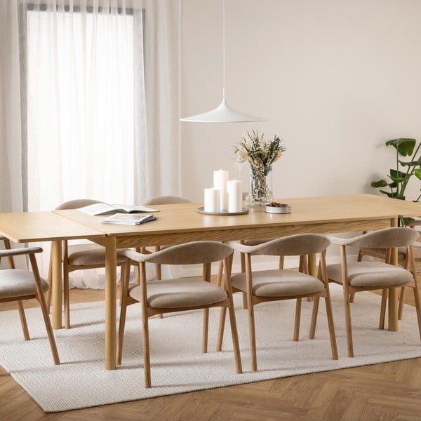 Beżowe/w naturalnym kolorze krzesło Addi – Actona-image-1