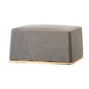 Szara kamionkowa maselniczka Bloomingville Kendra