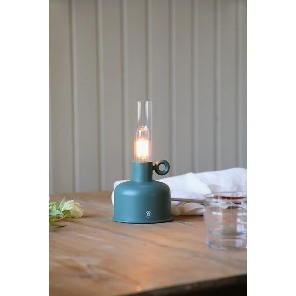 Ciemnozielona lampa stołowa LED (wysokość 22 cm) Astrid – Markslöjd-image-1