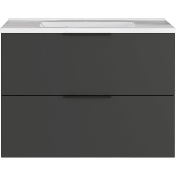 Antracytowy zestaw łazienkowy Crandon – Germania-image-4