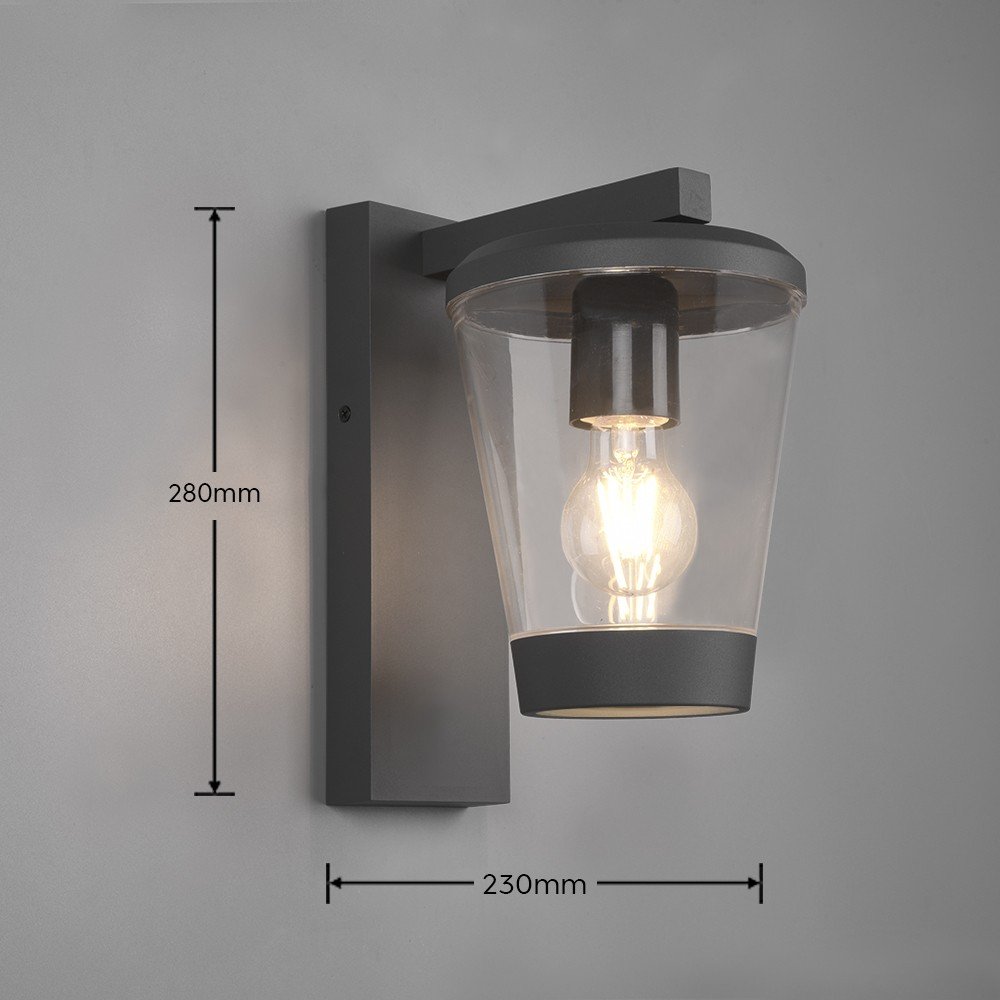 Lampa zewnętrzna (wysokość 28 cm) Cavado – Trio (zdjęcie 9)