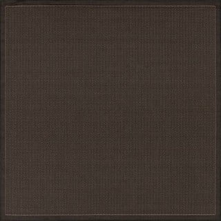 Czarny dywan odpowiedni na zewnątrz Floorita Tatami, 200x200 cm