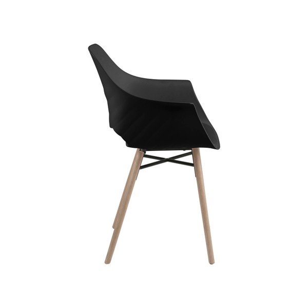 Zestaw 2 czarnych krzeseł Actona Ramona Dining Set-image-1
