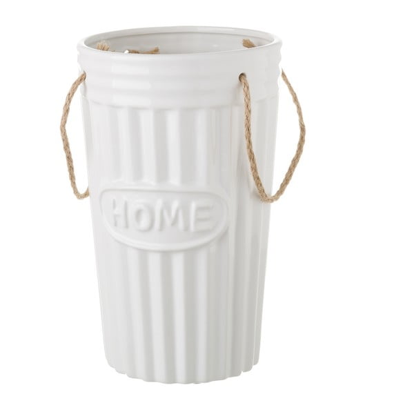 Biały wazon ceramiczny Unimasa Michael, ⌀ 16 cm
