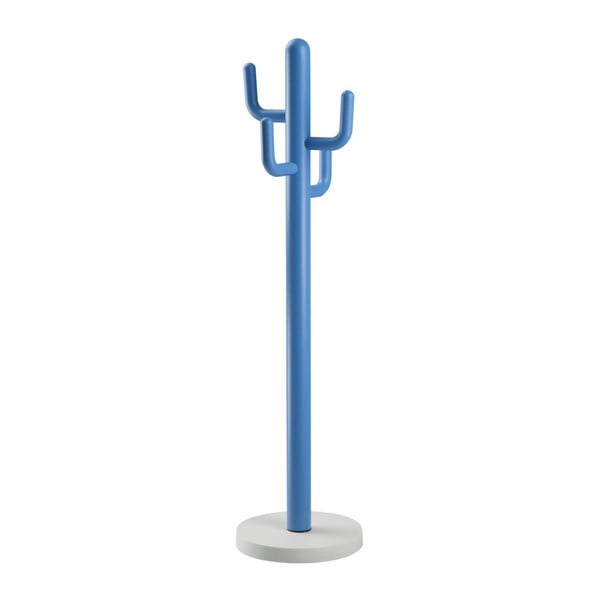 Niebieski wieszak Kare Design Kaktus