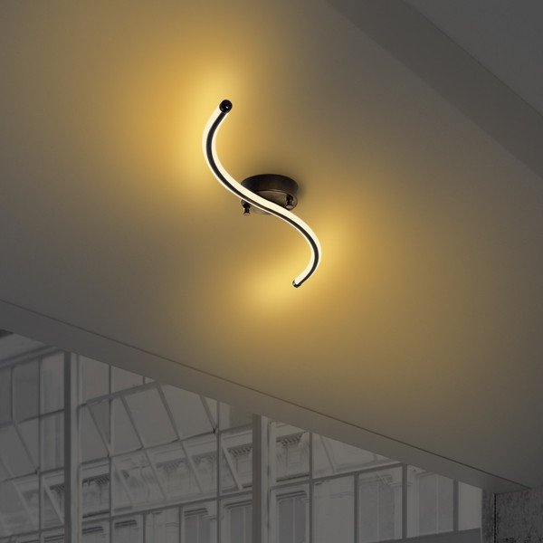 Czarna lampa sufitowa LED 10x67 cm Yilan – Opviq lights-image-4