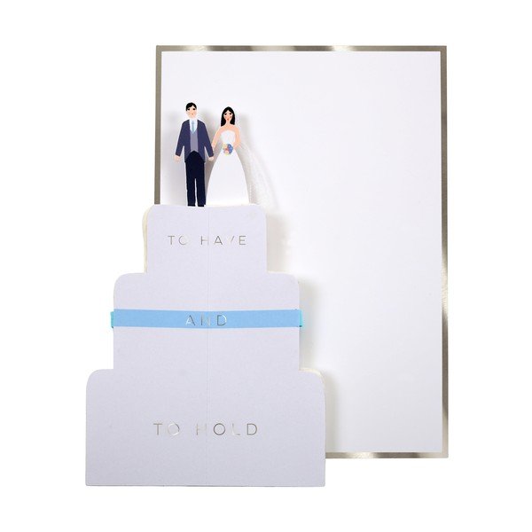 Kartka Wedding Cake – Meri Meri-image-1