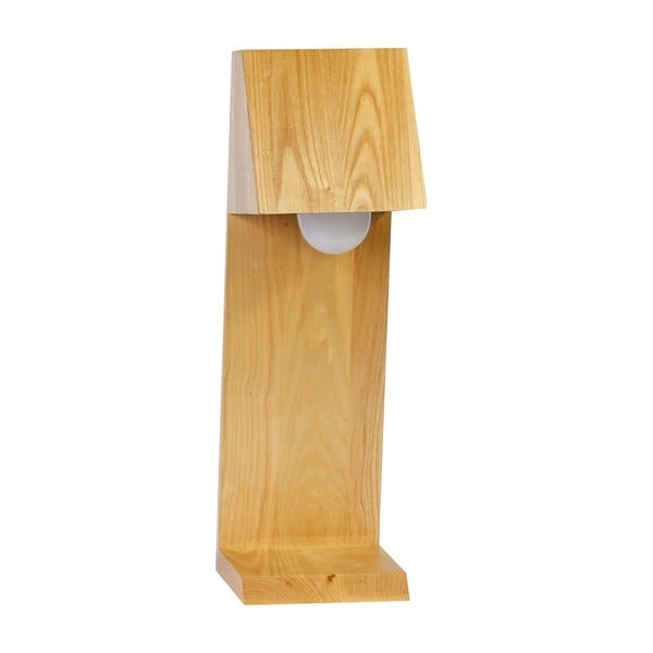 Lampa stołowa CASA, drewniana