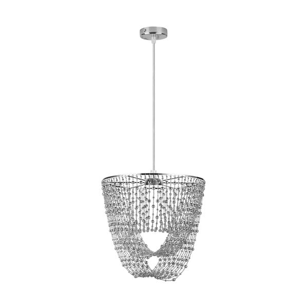 Lampa wisząca w kolorze srebra ø 40 cm Elba – Candellux Lighting