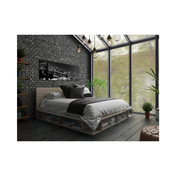 Obraz Styler Canvas Bridge, 45x140 cm-image-1