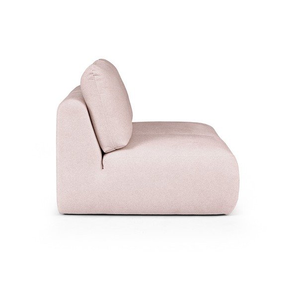 Jasnoróżowa sofa z materiału bouclé 164 cm Mirel – Rodier-image-3