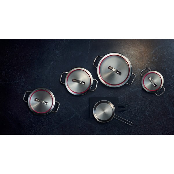 Zestaw garnków 9 szt. ze stali nierdzewnej Function – WMF-image-2