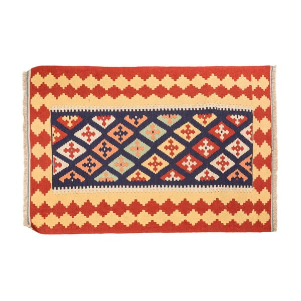Dywan ręcznie tkany Navaei & Co Kilim Azero Astara 364, 127x84 cm