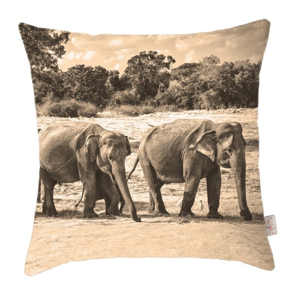 Poszewka na poduszkę Mike & Co. NEW YORK Elephants, 43x43 cm