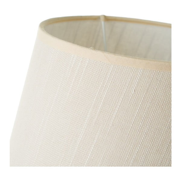 Czarno-kremowa lampa stołowa z tekstylnym kloszem (wys. 38,5 cm) – Casa Selección-image-2