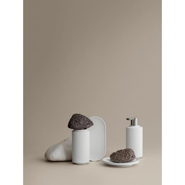 Biała betonowa mydelniczka Creto – Blomus-image-1