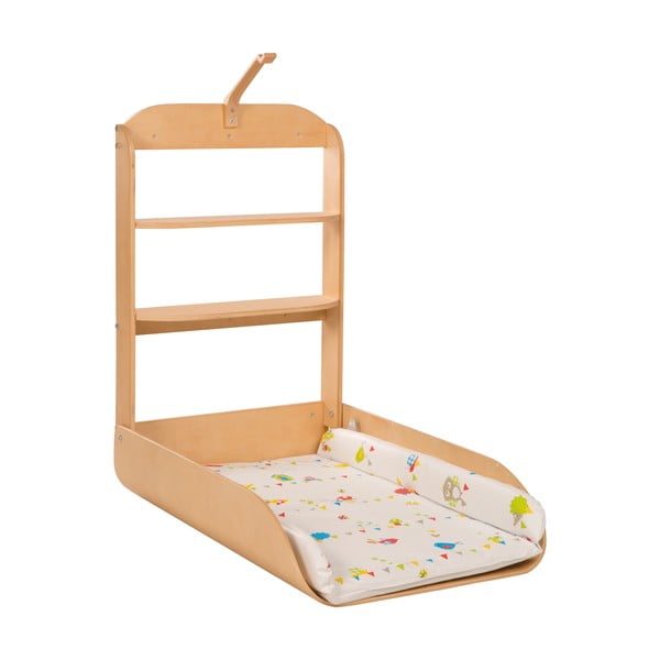 Przewijak wiszący w dekorze buku w naturalnym kolorze Waldhochzeit – Roba