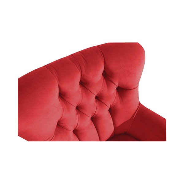 Czerwony fotel Max Winzer Brandon Suede-image-1