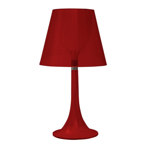 Czerwona lampa stołowa Mauro Ferretti Tavolo