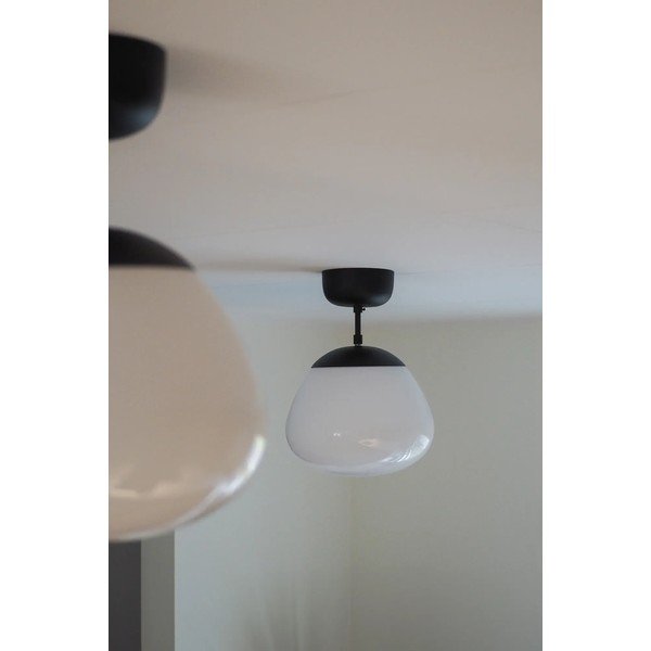 Biała/czarna szklana lampa sufitowa Rise – Markslöjd-image-2