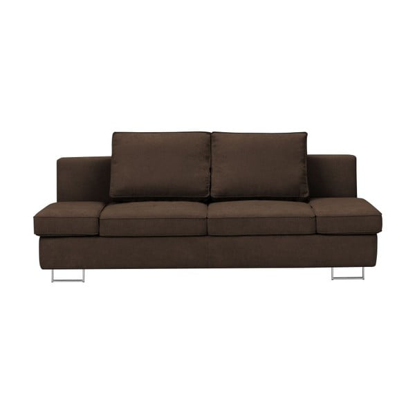 Brązowa 2-osobowa sofa rozkładana Windsor & Co Sofas Iota
