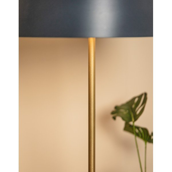 Ciemnoniebieska lampa stołowa La Forma Binary, wys. 31 cm-image-4